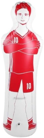 VBESTLIFE Mannequin D'Entraînement de Football, 40 X 160 Cm Mannequin de Football Gonflable Mur de Défenseur de Coup Franc de Gardien de But pour L'entraînement de Défens