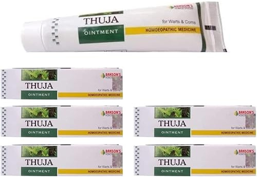 Magichood Pack of 5 X Thuja Skin Ointment (25gm) Each |