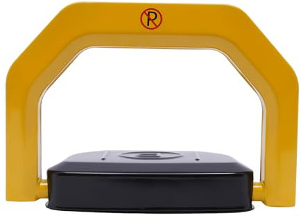 Parkeringsspärr, fjärrstyrd, automatisk bilparkeringsspärr parkeringsspärr med 2 fjärrkontroller och nycklar, vattentät prestanda IP67, ökad höjd 40 cm