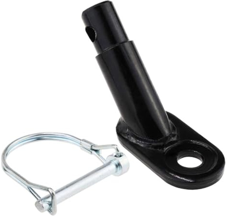 Yardwe Iron Bike Hitch Trailer Coupler for Bicycle Attachment for Boys and Girls Pet Trailers Easy to Install Bicycle Accessory High Impact Resistance for Daily Use