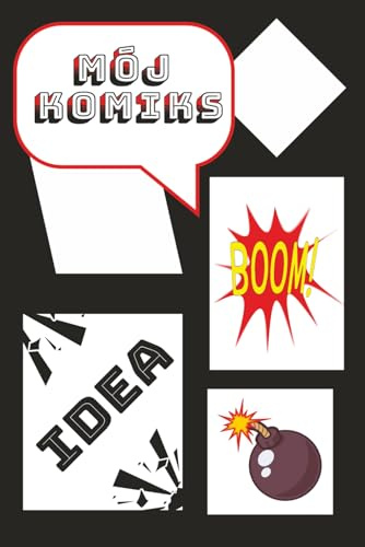 Mój komiks: Notes do rysowania i tworzenia własnych komiksów
