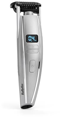 BaByliss i-Stubble 3 Beard Hair Trimmer, Cordless Beard Trimmer, 15 cutting lengths