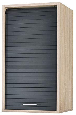 Simmob COOK074CNN Küchenschrank, Breite 40 cm, Holz, Schwarz, 40 x 72 cm