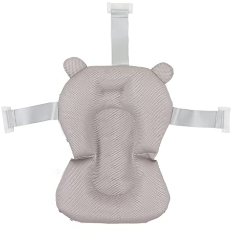 Cojín para bañera de bebé, cómodo y seguro, suave e impermeable, para bebés y niños durante el baño.