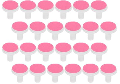 Angoily 24Stücke Elektrische Nagelfeilen-pads für Junge Mädchen Ersatzköpfe für Elektrischen Nageltrimmer Installieren und Sicher für Neugeborene und Kleinkinder
