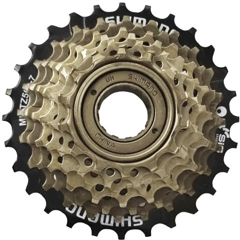 Relwears 7Speed Freewheel Tourney MF-TZ500-7 14-28T Bike Freewheel Sprocket