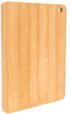 Chopping Board Wooden Cutting Board Extra-Thick Wooden Chopping Boards, Non-Slip Kitchen Blog Cutting Board Natural Organic bambo-o Chopping Panel For Carving Meat Cutting Vegetables Cheeses And Bread