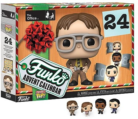 Funko Advent Calendar: the Office - Michael Scott - 24 Days Of Surprise - Collectable Vinyl Mini Figures - Mystery Box - Gift Idea - Holiday Xmas for Girls, Boys & Kids - Christmas Countdown