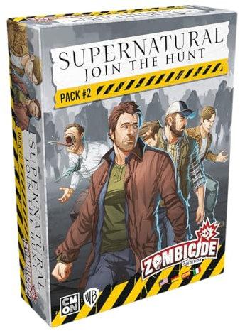 CMON, Zombicide 2. Edition – Supernatural: Join the Hunt Pack 2, Miniaturen-Erweiterung, Kennerspiel, Dungeon Crawler, 1-6 Spieler, Ab 14+ Jahren, 60 Minuten, Deutsch, Mehrsprachig