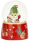 THUN, Boule De Neige Con Gnomo Oliver in Vetro e Ceramica di Alta Qualità, Versione Piccola, Collezione Natale, Arredamento da Collezione, Idea Regalo per Natale, Ø 4,8 cm, 6,7 cm h