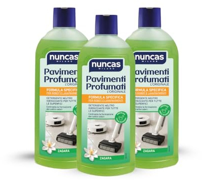 Nuncas Pavimenti Profumati Detergente Robot - Zaraga - Multipack 3 x 1 L