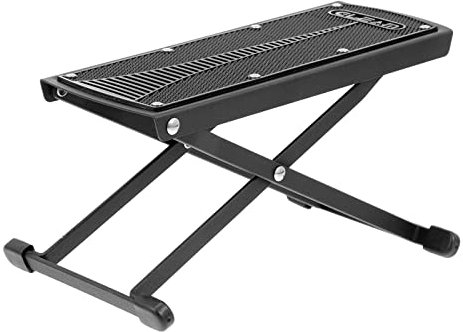 Gitarren-trittbrett-pedal Eisen Silikon Bequeme Fußstütze Für Gitarrenübungen