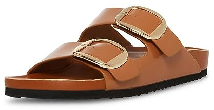 Madden Girl Damen Bodiee Slide Sandale, Caramel, 39 EU