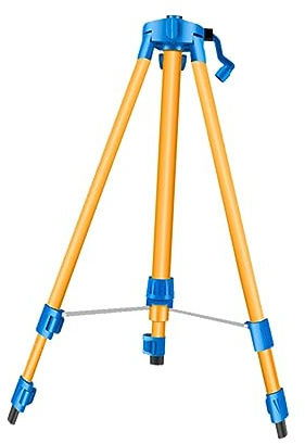 Homoyoyo Aluminum Alloy Telescopic Tripod Bracket for Infrared Level Meter, Professional Sturdy Support for Level Meter, Adjustable Height Stand for Construction and Surveying Use