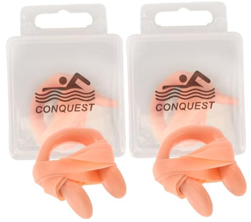 TOGEVAL 4 Stück Silikon Nasenklammern, Nasen Schwimmklammern, Schwimm Nasenstöpsel, Nasenstöpsel Zum Schwimmen, Schwimm Nasenstöpsel, Nasenklammern Zum Schwimmen, Schwimm Nasenklammern