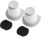 Filtro de repuesto para aspiradora Hoover VSC02B16T-30 Robot Aspirador Piezas de recogida de polvo