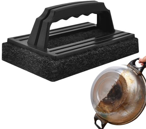 Cepillo para limpiar barbacoas | Limpiador de rejilla raspador cepillo BBQ | Herramienta para lavar vajillas Cocina, accesorios barbacoa para hierro fundido horno jardín camping