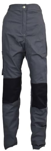Fashion Securite 660040 Pep-'s arbetsbyxor storlek XS grå/lime