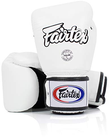 Fairtex BGV1BR Gants de Muay thaï et d'entraînement pour Homme, Femme, Enfant | Gants de Boxe MMA, Kickboxing, Gym, entraînement | Gants de Boxe légers et Absorbant Les Chocs
