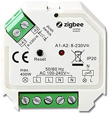 ZigBee 3.0/Push Universal Triac-Dimmer 230V, 200VA