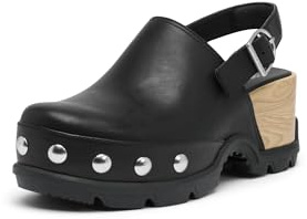 Sorel kvinnors Roam'n Clog Rvt, Svart, 38 EU