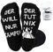 Belillpipi Lustige Socken Geschenke für Männer Frauen, Camping Socken Herren 36-45 Geschenk für Campingliebhaber Vatertagsgeschenk für Papa