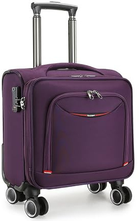 GOTYKE Sacoche à roulettes pour Ordinateur Portable pour Femmes avec Roues, Mallettes à roulettes Imperméable Trolley avec Poches(E,43 * 25 * 46CM)