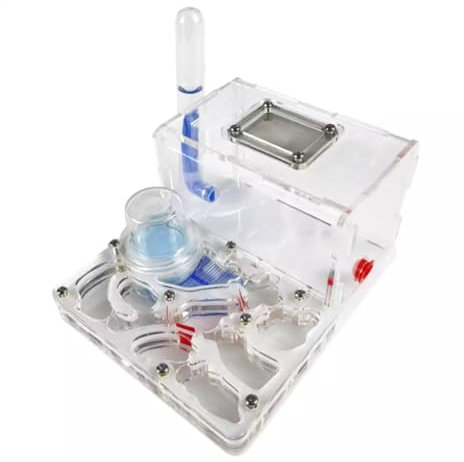 REEKOS Ameisenhaus Ameisenfarm Ameisenburg Acryl Ant Castle Ant Zucht Feuchtigkeitsspendende Nest Wissenschaftliche Beobachtung DIY Ant Nest Castle Ant Ameisennest Ameisen Zucht Box(White)