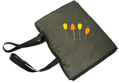 drburpily Waterproof Carp Cradle For Carp Fishing Fishing Mat And Baiting Needle Kit Polyester Baiting Needles Carp Fishing