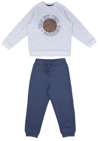 Prénatal, Completo Tuta Bambino Felpata, Pantalone Lungo e Felpa in Morbido Cotone, Abbigliamento Bambino