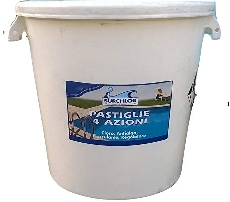 CLORO PADS 4 ÅTGÄRDER 25 KG - SURCHLOR 4