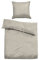 TOM TAILOR 0500500 Bettwäsche Garnitur mit Kopfkissenbezug Leinen Natural Colors 1x 135x200 cm + 1x 80x80 cm + 1x 40x40 cm sand