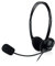 Ewent EW3568 Leichtes USB Headset mit Mikrofon für PC,Lautstärkeregler und Stummschalter für Mikrofon und Headset,USB Anschluss,Kabel 2,1m,Plug&Play für PC,Laptop,MacBook,Skype - Schwarz