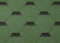 Bitumen Dachschindeln Wetterfest Grün/Technonicol Hexagonal / 3m²
