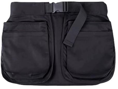 QUXVUIS Tablier de dressage de chien avec poches, tablier serveur multifonctionnel travail, adapté au sac, sac rangement, taille sport