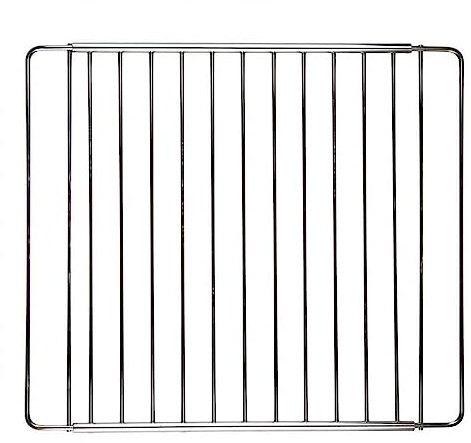CABLEPELADO Bandeja rejilla extensible para horno universal | Parrilla ajustable | ancho de 350 a 560 mm | Fondo (parte fija): 318mm