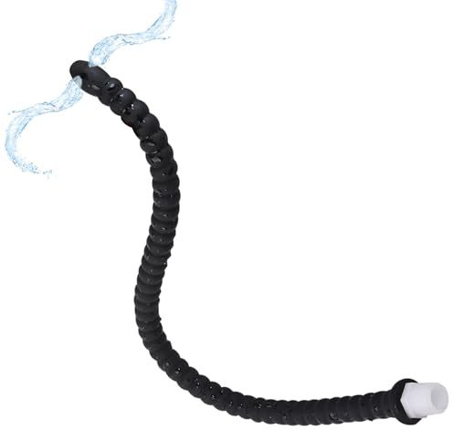 AMZII Poire Lavement Rectale Flexible de Douche 300mm Tuyau Douche avec Perles Anales Plug Anal,Douche intime périnée Poire à Lavement Intime Anal Toys,Poire a Lavement pour Anus Gode Anal