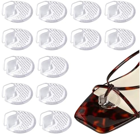 7 Pairs Silicone Thong Sandal Toe Protectors,Soft Flip Flop Gel Cushions Use for Inserts Guards,Gel Toe Posts Cushion for Men Women