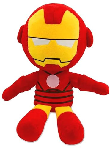 Clybeaut Iron Plüschfiguren,Iron Plüschtier,Iron Kuscheltiere,Plüschtiere Iron,Rote Plüschtiere,Iron Man Kinder Plüschtiere,Geburtstag Geschenk