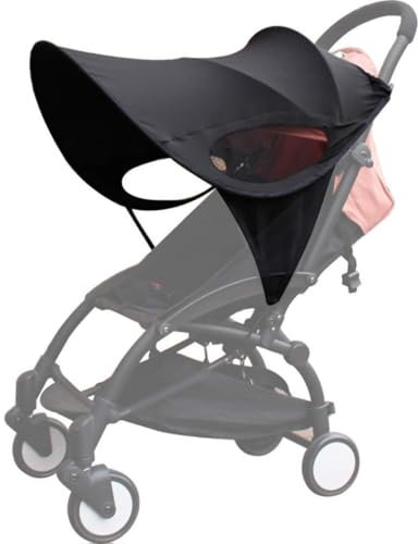Pare-soleil pour poussette compatible avec Babyzen YOYO2 YOYO3 YOYO+ protège du vent, des UV et de la pluie