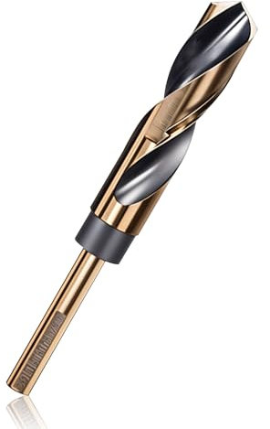 1 broca en espiral para metal, broca de acero, brocas rápidas de 13 mm, broca de vástago, broca espiral, broca en espiral para taladrar en acero inoxidable para acero endurecido, aleación de metal