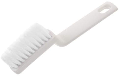 OSOLADY 2pcs Grout Cleaner Brush for Shower Tile and Floor with Stiff Bristles, Tile Scrub Brush for Bathroom and Kitchen Cleaning, Baseboard Cleaning Tool for Home Use