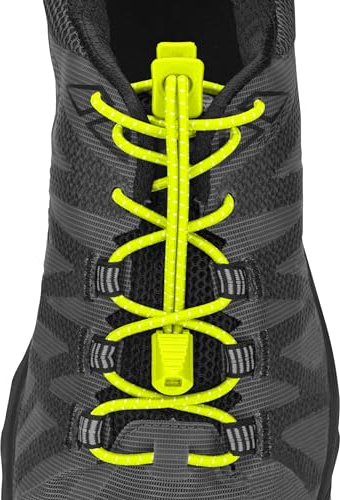 Nathan NS1170 Run Laces Safety Yellow, Safety, One Size