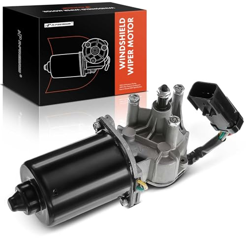 A-Premium Front Windshield Wiper Motor Compatible with Jeep XJ Series Cherokee 2000-2001, Sport Utility, 6-Pin, Replace# 55155297AB, 55155300AB