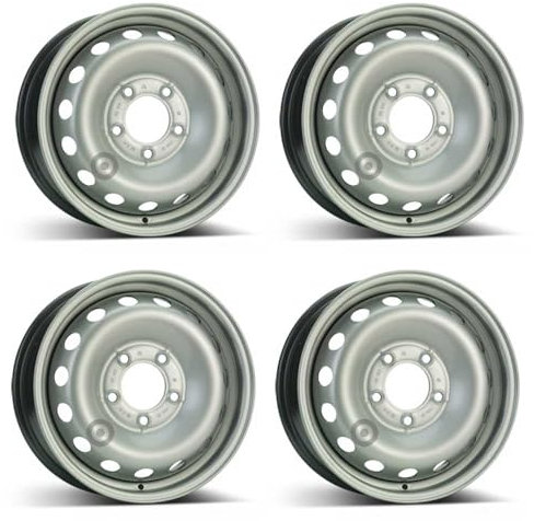4x Alcar Llantas de acero 4-9133 6.5Jx16 ET66 5x130 compatible con Renault Master