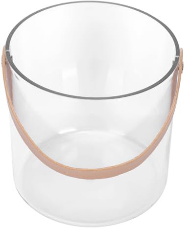 Cabilock 1 Secchio Portaoggetti per Il Trucco Secchio Multiuso Cestino per Vino Secchio Portatile Secchiello per Il Ghiaccio Secchiello per Snack Secchiello per Vino Secchiello per