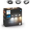 Philips Hue White Ambiance Milliskin Einbauspots 3-er Pack (1.050 lm), dimmbare Deckenlampen für das Hue Lichtsystem mit allen Weißtönen, smarte Lichtsteuerung über Sprache und App, weiß