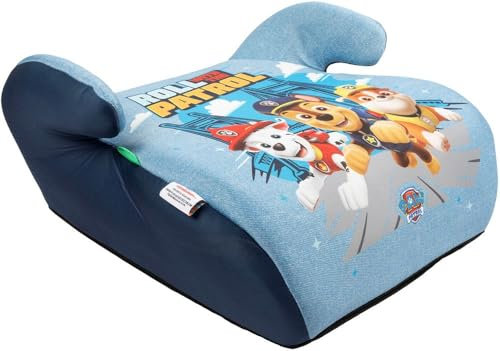 Tataway Paw Patrol Boy i-Size Kindersitz/Autositz, ECE R129/03, Sitzerhöhung für Kinder 125-150 cm, Kindersitzerhöhung Ergonomisch & Leicht, Paw Patrol Boy Grafiken, (ca. 22-36 kg) - (ca 6–12 Jahre)