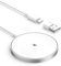 Cargador Inalambrico iPhone, 15W Cargador Mag-Safe Cargador iPhone Carga Rapida Inalambrico Carregador Sem Fios Wireless Charger para iPhone 16/15/14/13/12/11/Pro Max/XR/X/8 Plus Series AirPods, Blanc