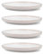 Quid Duna 4 Plato Llano Cerámico 26,5x2,8cm Loza Apto Microondas Apilable